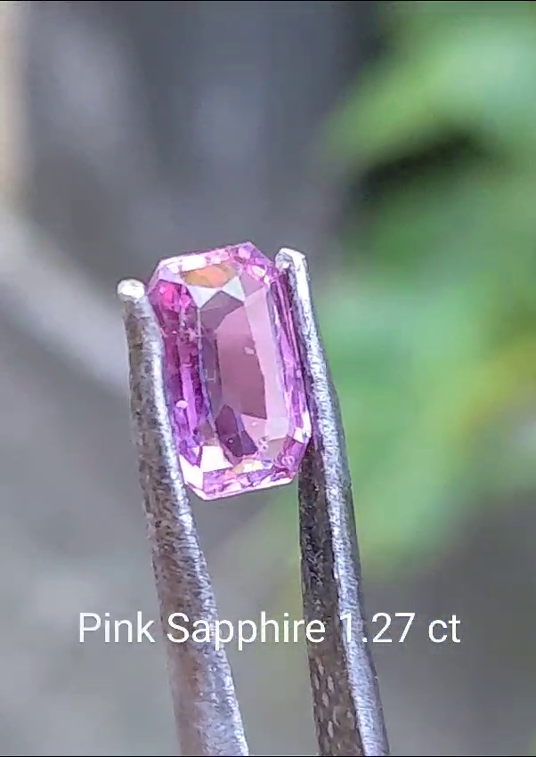 pink sapphire 1.27 ct natural gemstone precious gemstone for ring or jewellery - Image 3