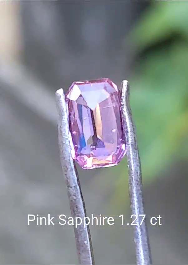 pink sapphire 1.27 ct natural gemstone precious gemstone for ring or jewellery - Image 2