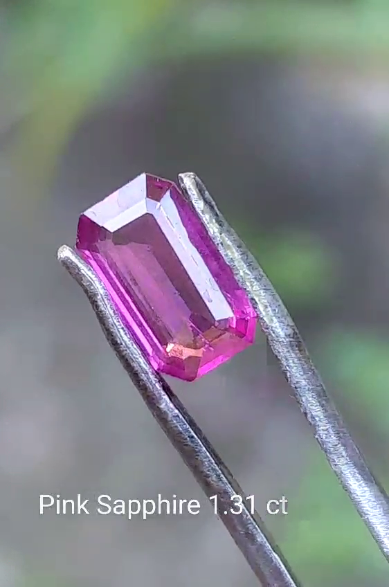 pink sapphire 1.31 ct natural gemstone precious gemstone for ring or jewellery - Image 4