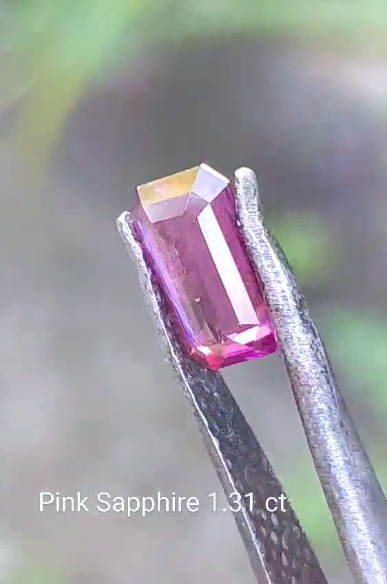 pink sapphire 1.31 ct natural gemstone precious gemstone for ring or jewellery - Image 3